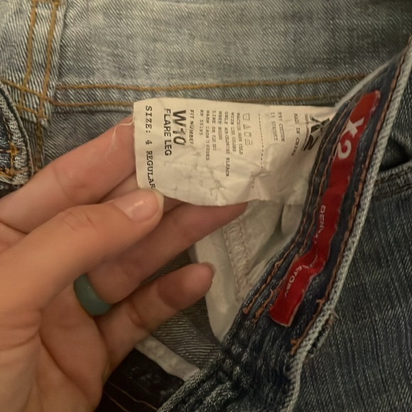 Size 4 wide flare jeans - Picture 3 of 3